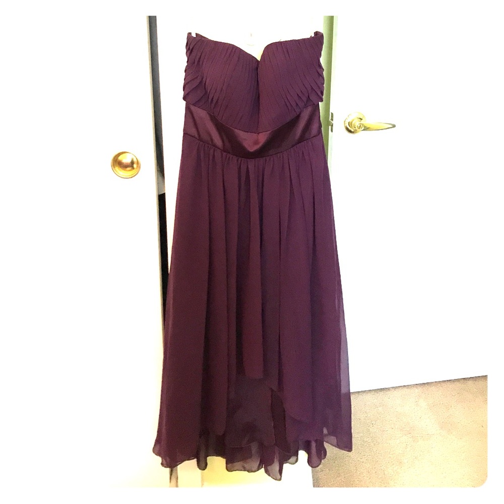 Angled length Prom or dress for a wedding